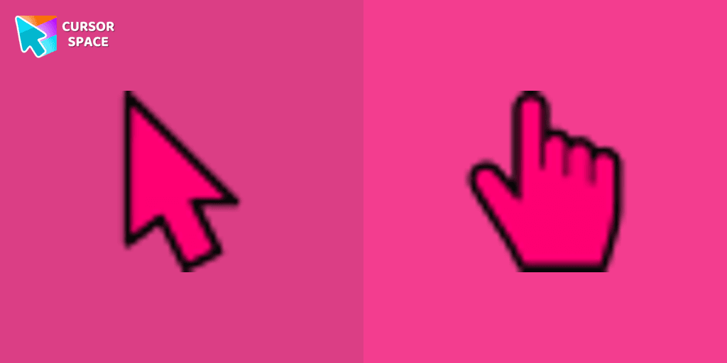 Pink cursor